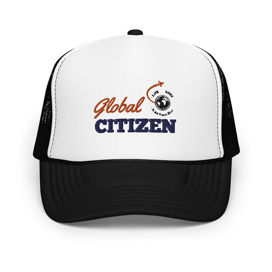 Foam trucker hat Global Citizen