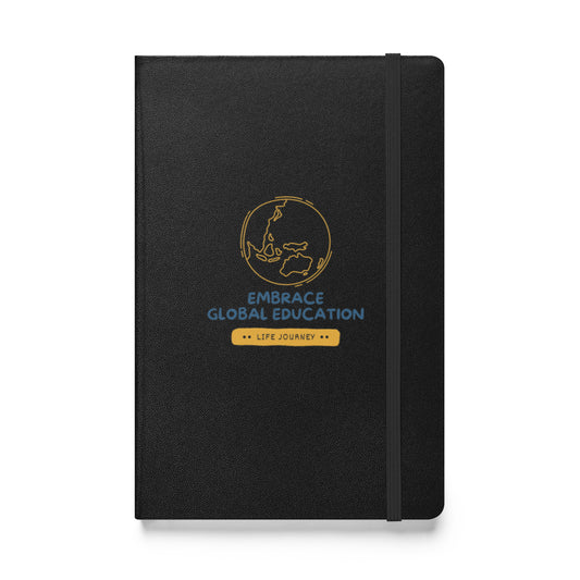 Hardcover bound notebook Embrace Global Education