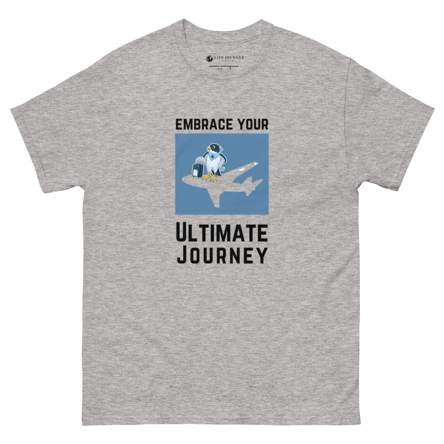 Men's classic tee Embrace Your Ultimate Journey