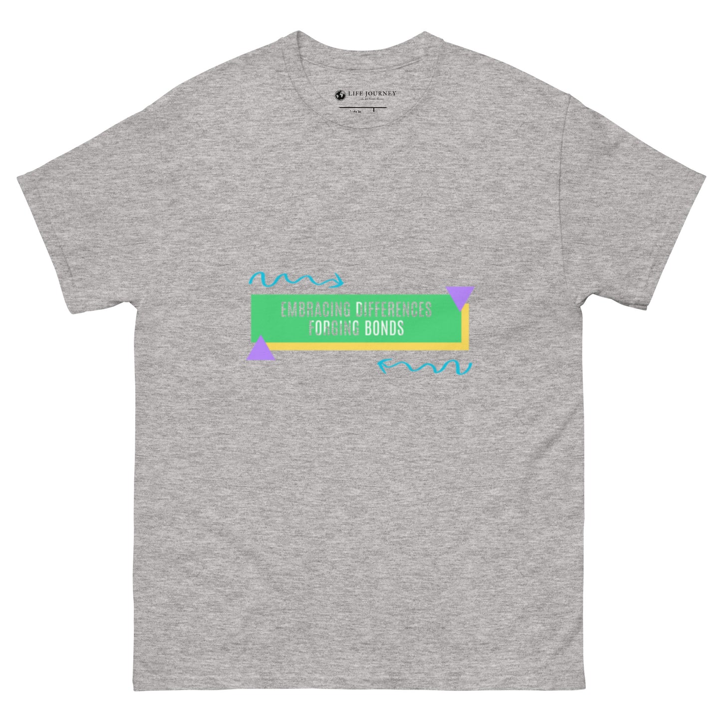 Men's classic tee Embracing Differences Forging Bonds