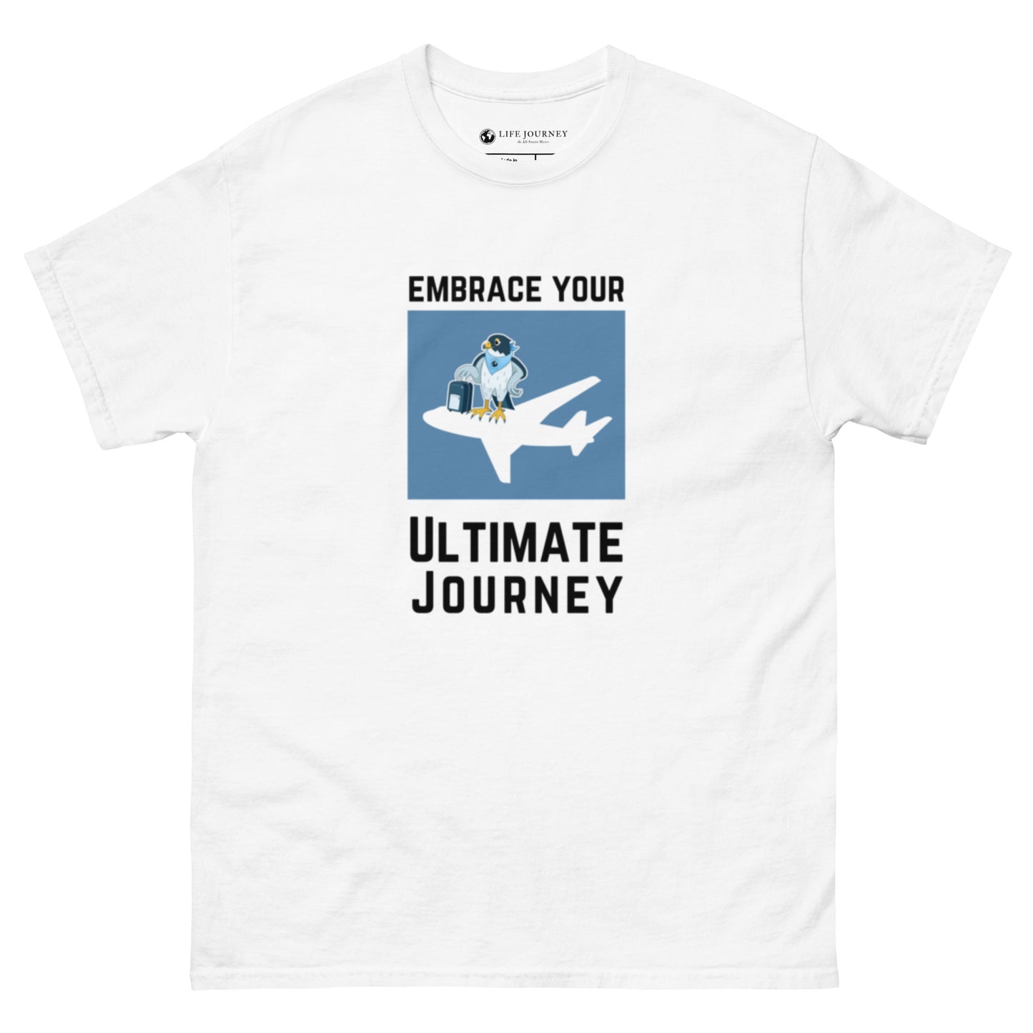 Men's classic tee Embrace Your Ultimate Journey