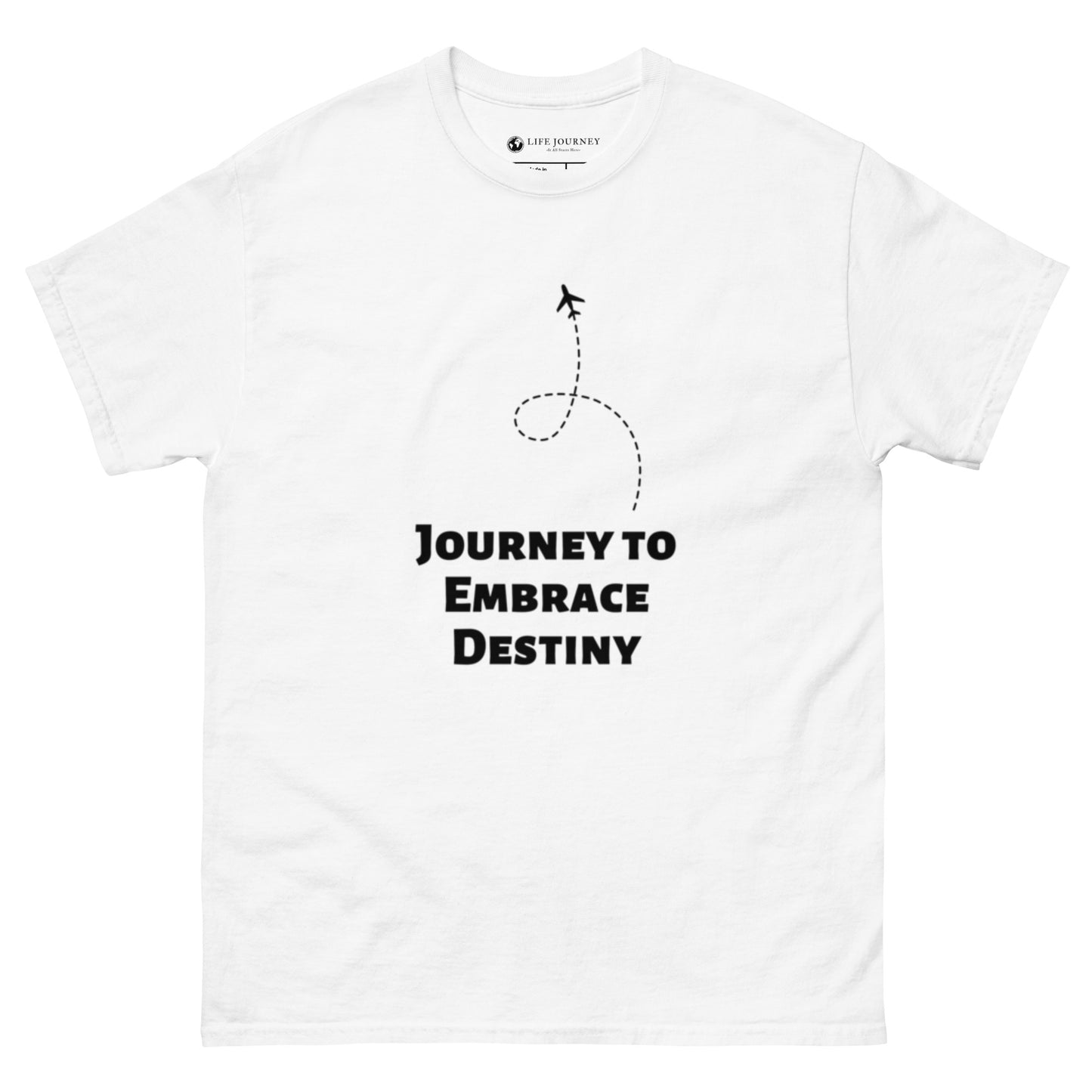 Men's classic tee Journey To Embrace Destiny