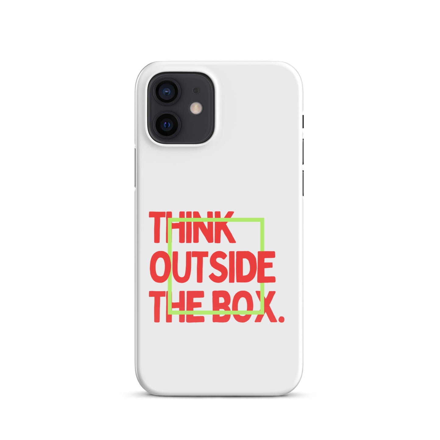 Snap case for iPhone® Think Outside The Box