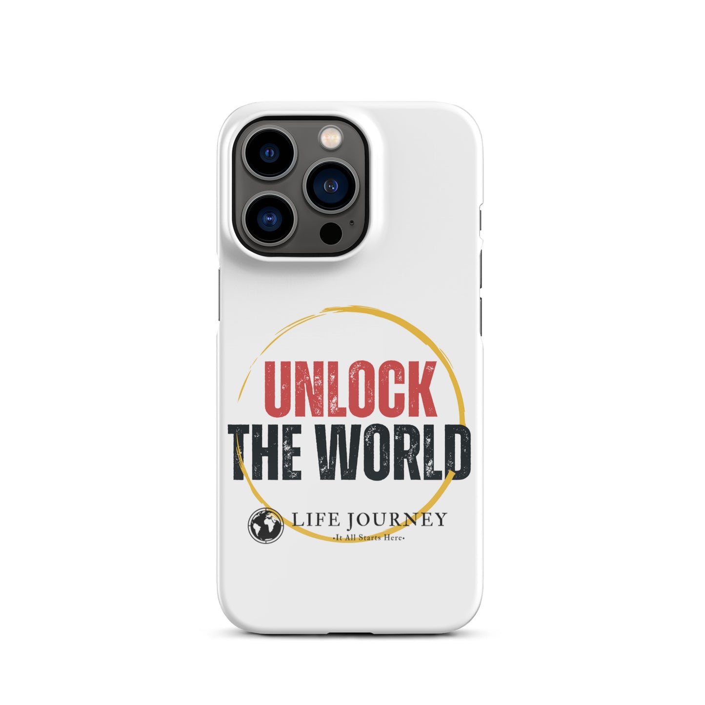 Snap case for iPhone® Unlock The World