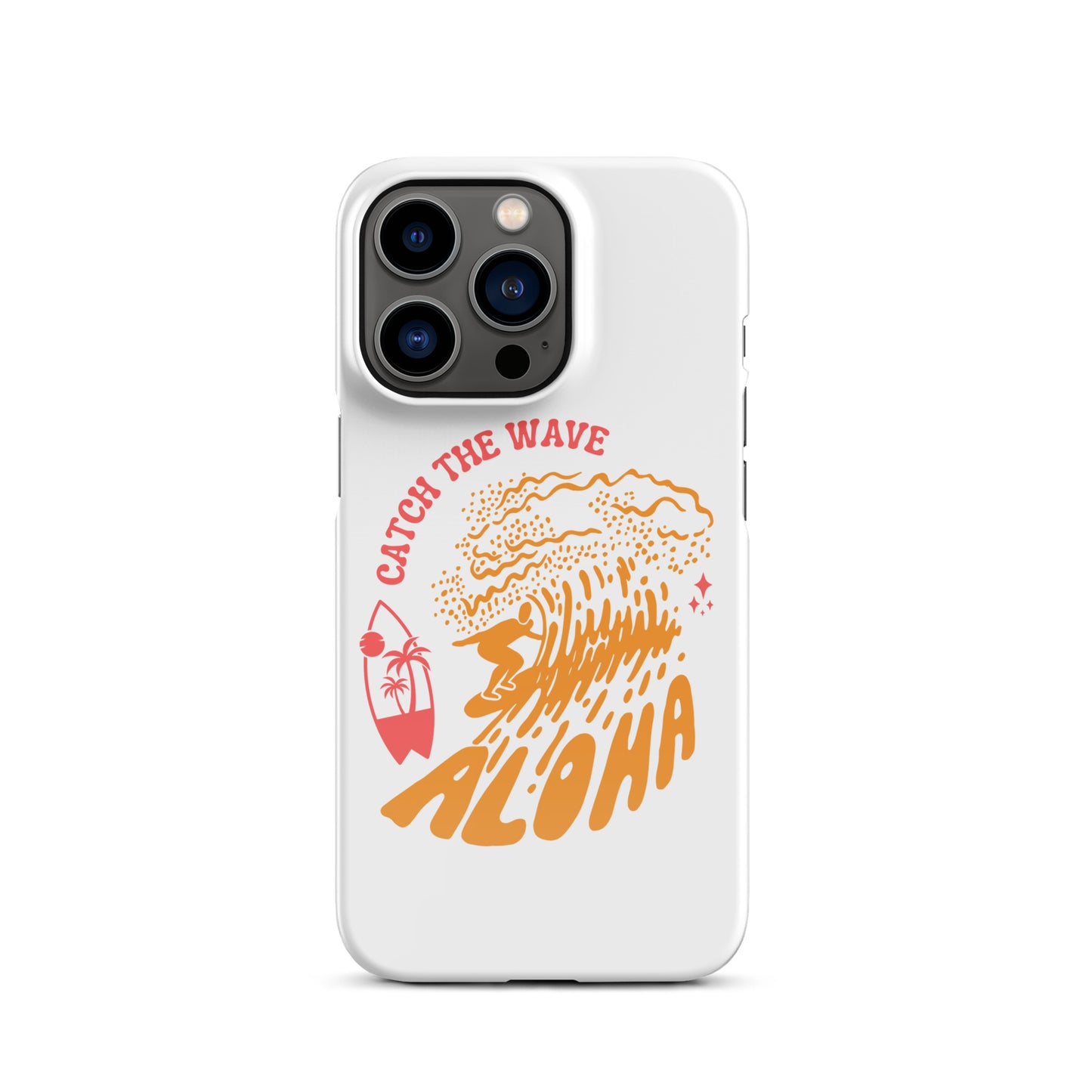 Snap case for iPhone® Aloha! Catch The Wave
