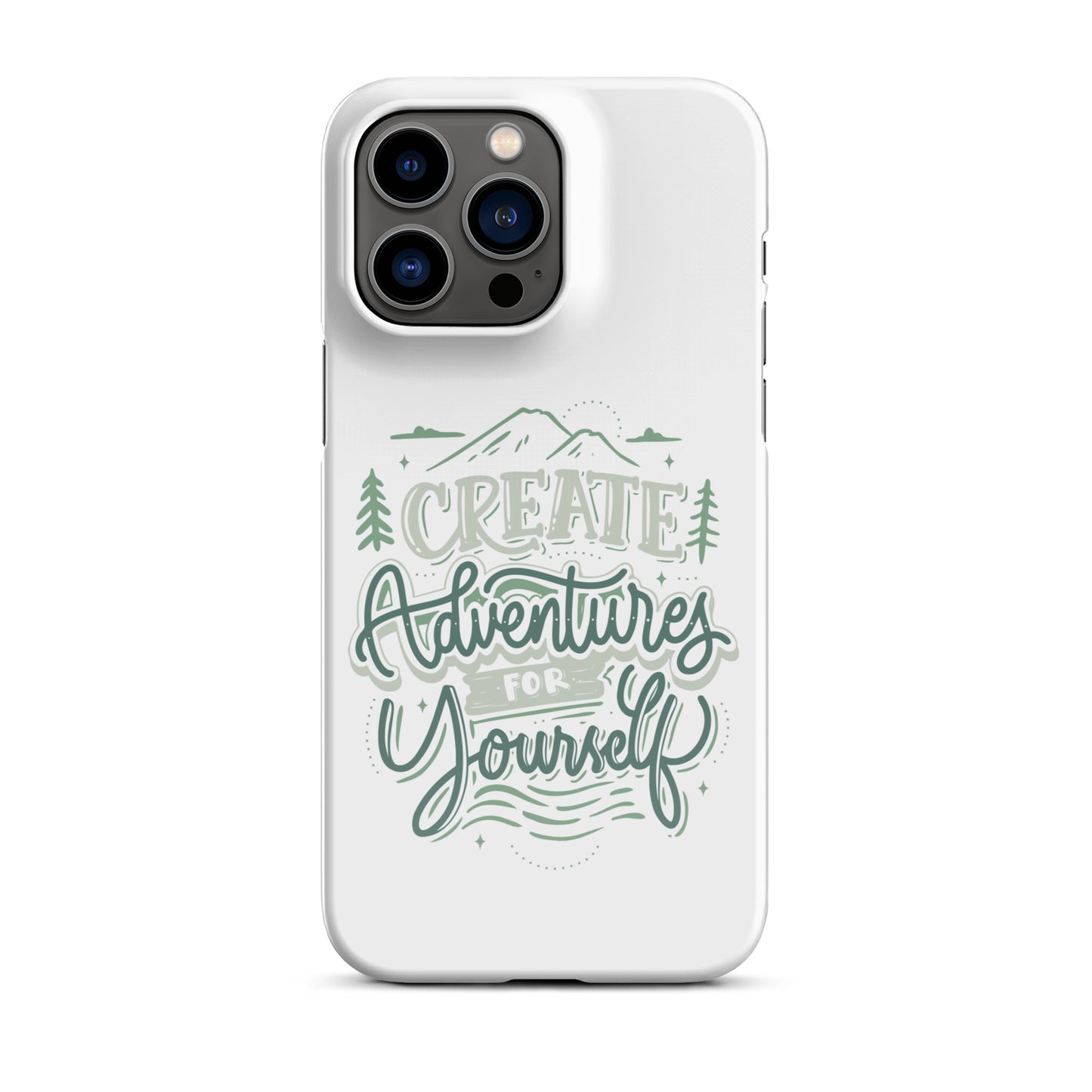 Snap case for iPhone® Create Adventures For Yourself