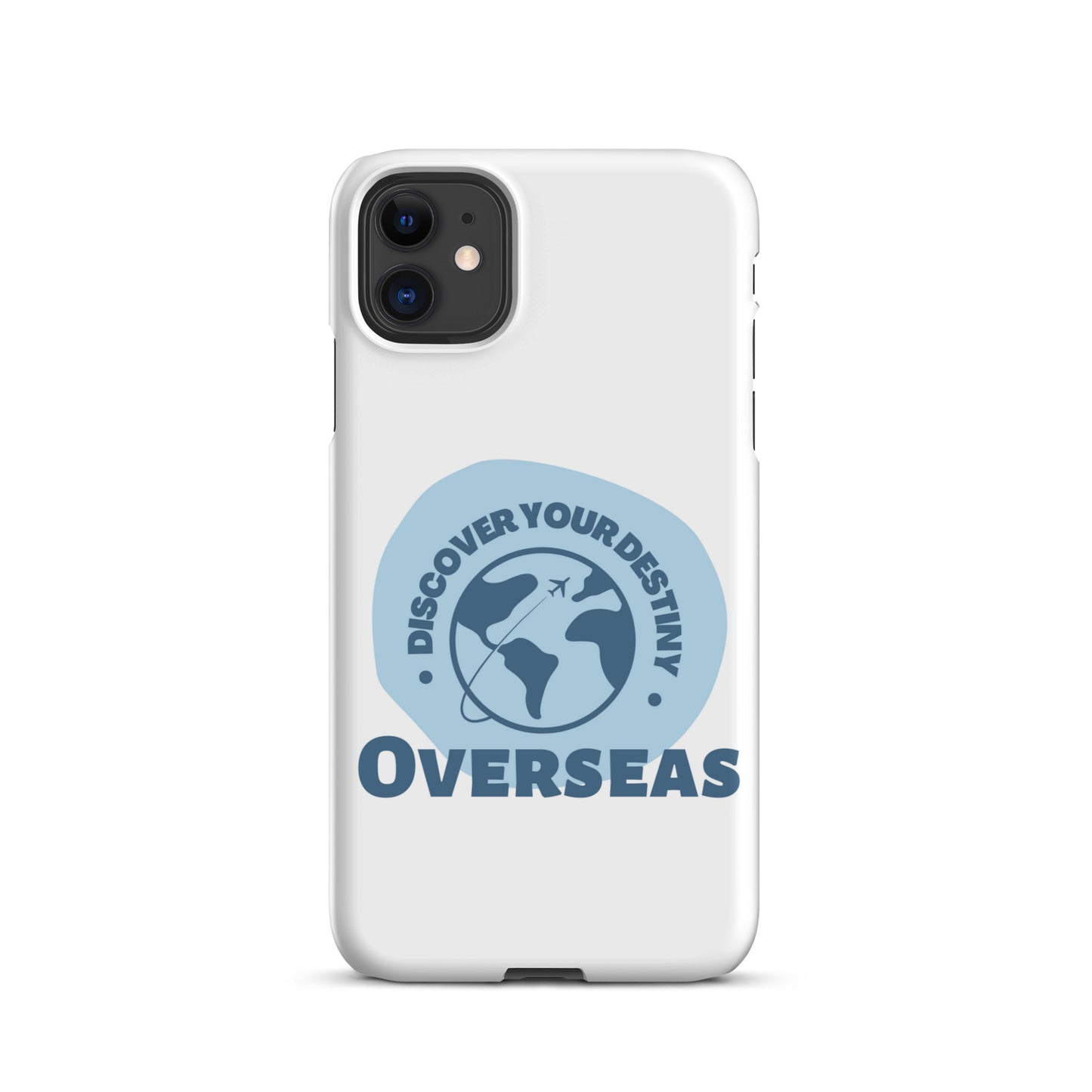 Snap case for iPhone® Discover Your Destiny Overseas