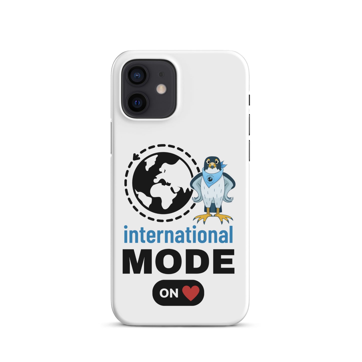 Snap case for iPhone® International Mode On