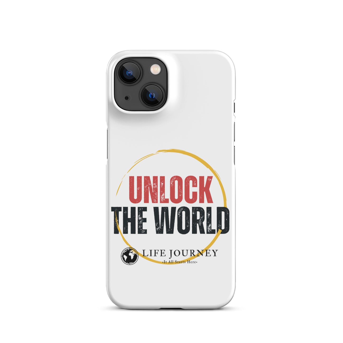 Snap case for iPhone® Unlock The World