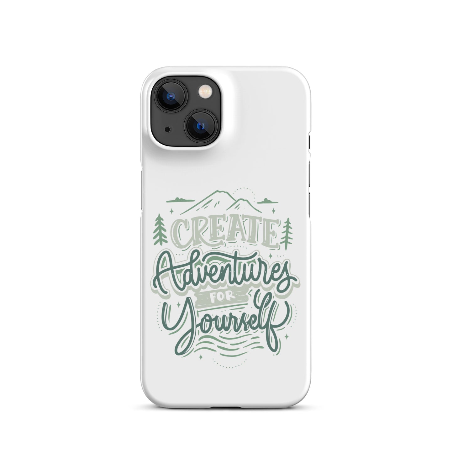 Snap case for iPhone® Create Adventures For Yourself