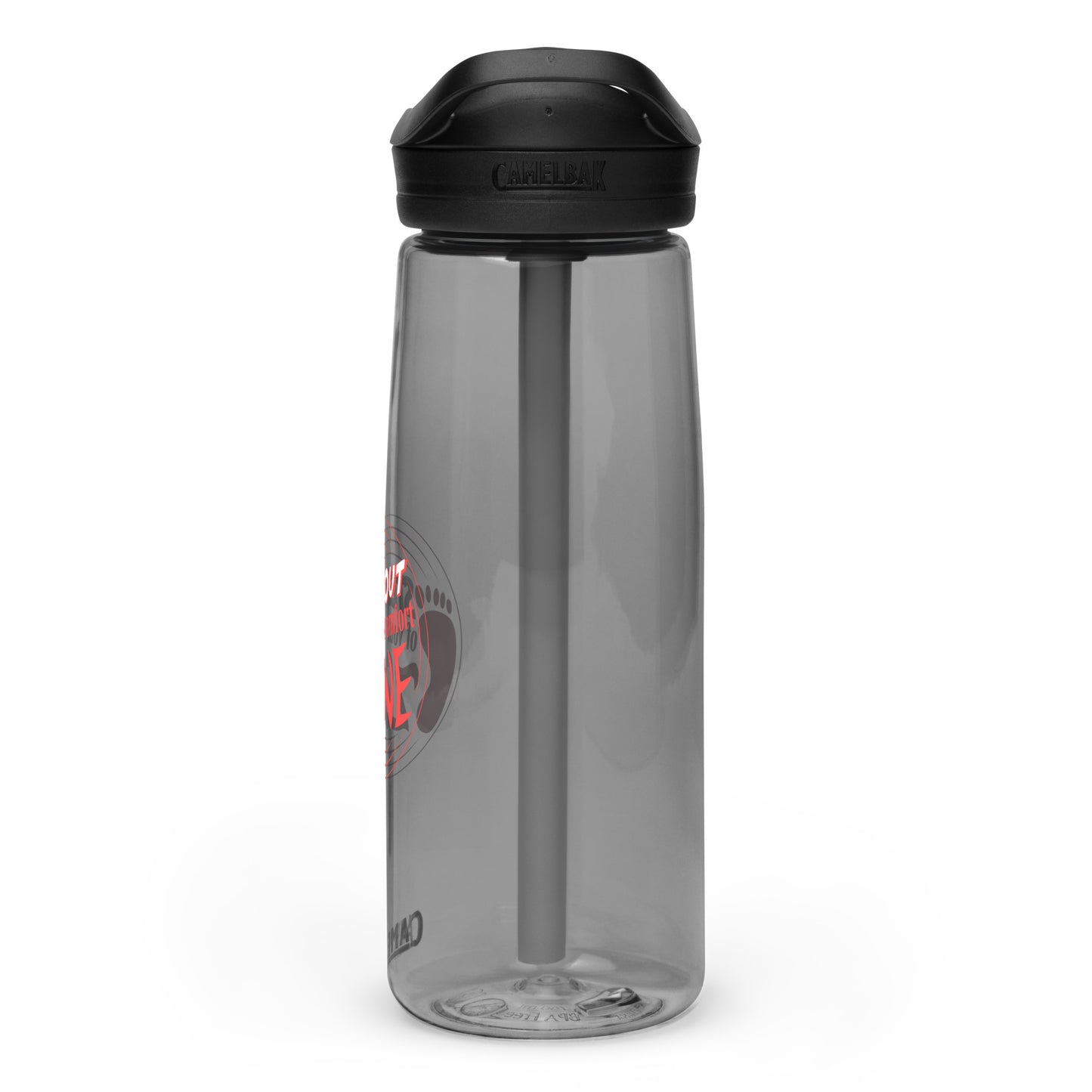 Sports water bottle Step Out Of Your Comfort Zone