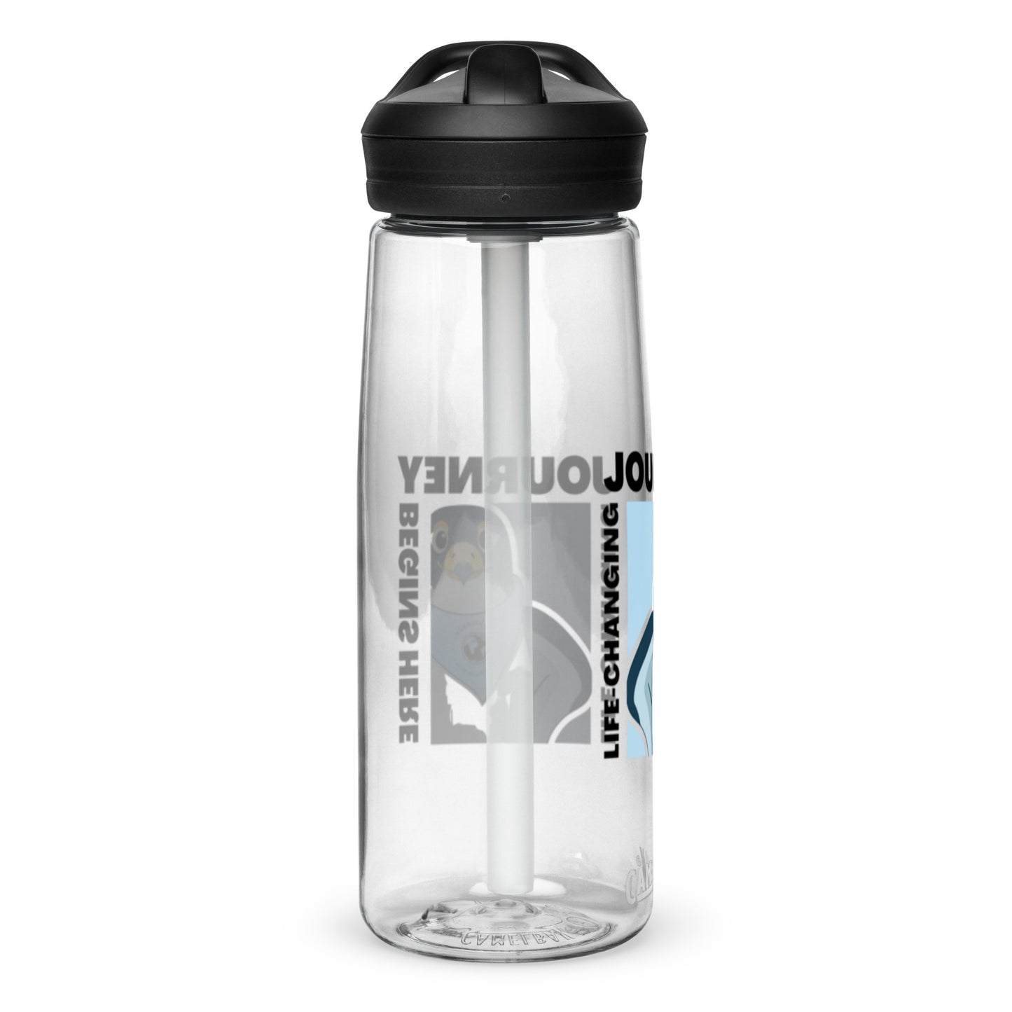 Sports water bottle Life Changing Journey Begins Here