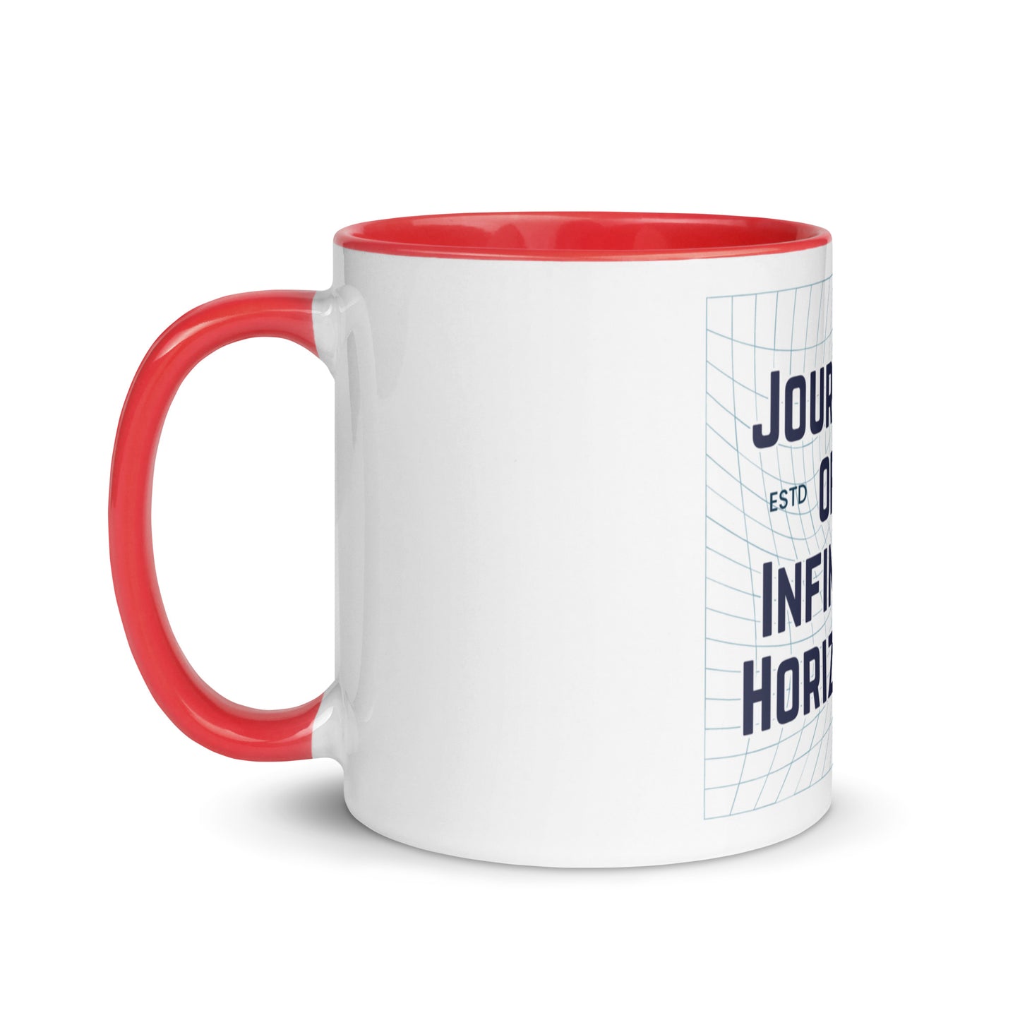 Mug with Color Inside Journey Of Infinite Horizons