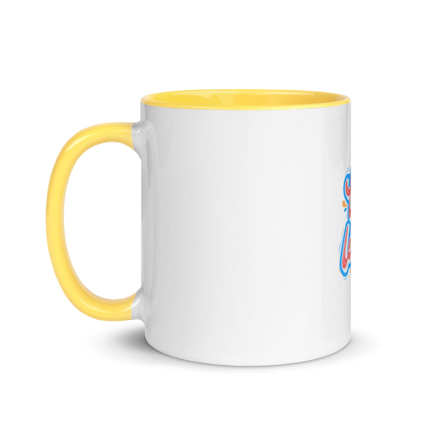 Mug with Color Inside Live And Learn